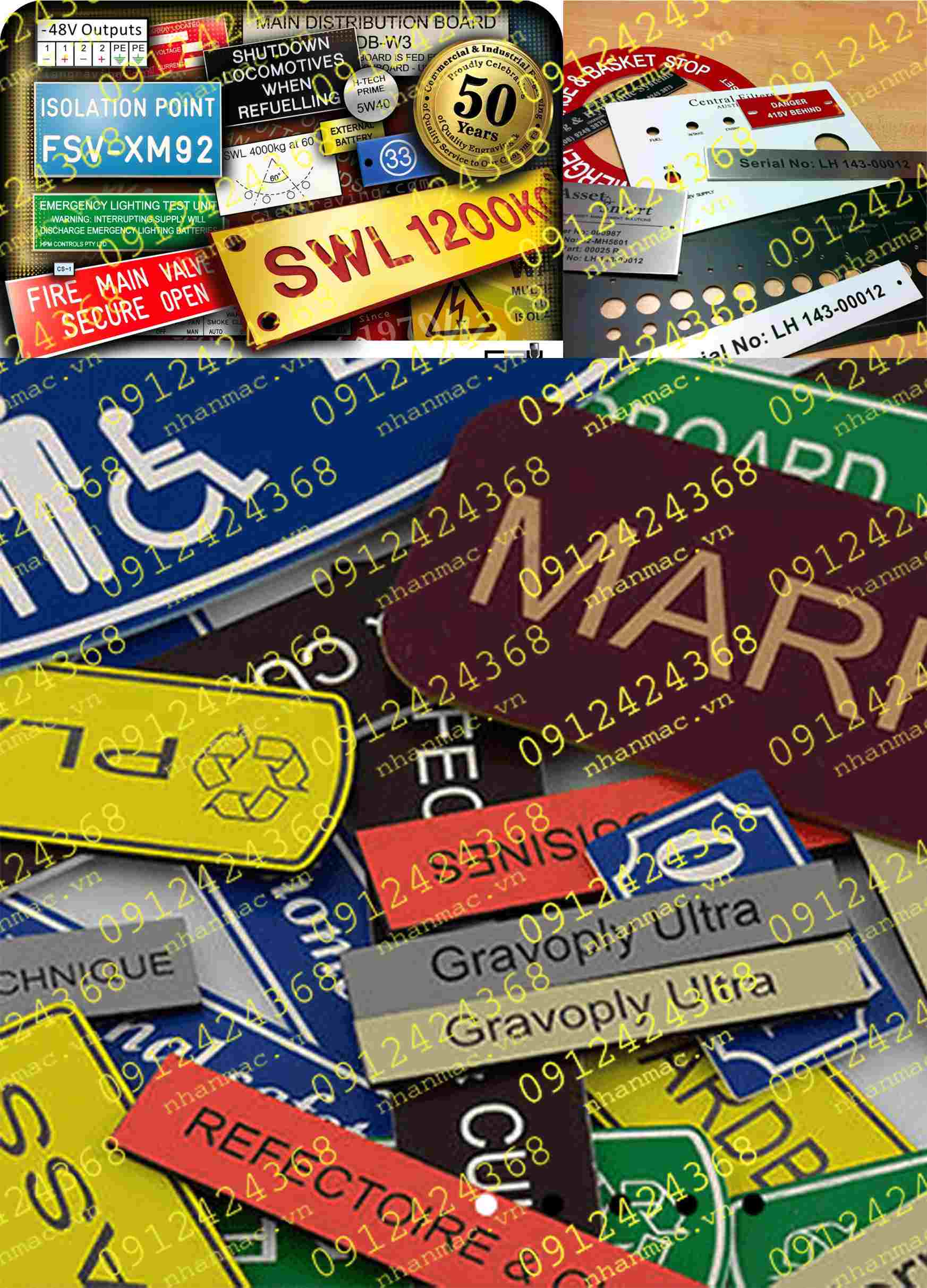 AM27-Thiên lương đáp ứng khách hàng với nhiều chủng loại Tem nhãn mác trên mọi chất liệu khác nhau