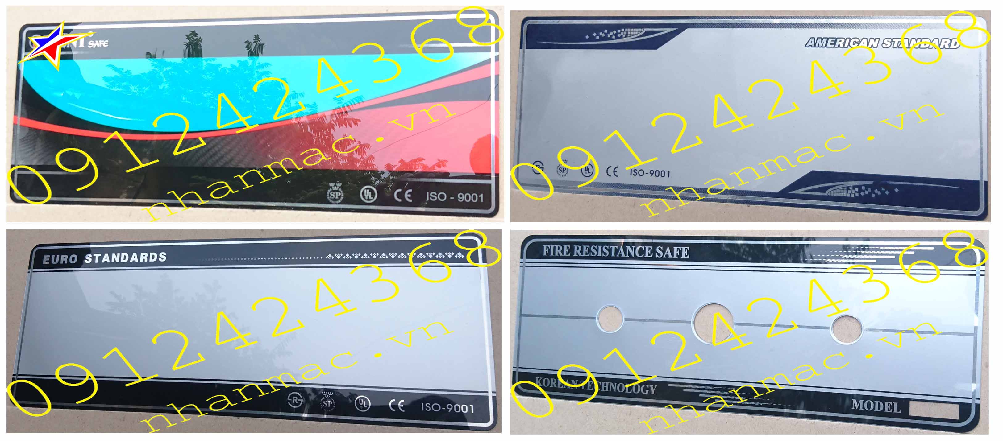 KB9-Tem nhãn mác mặt nạ mặt ốp két sắt két bạc 7