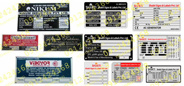 LTM40- Logo tem nhãn mác Tag name plate hợp kim nhôm đồng inox kim loại sản xuất  nhanh