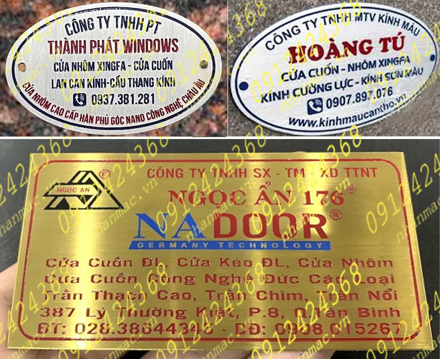 TCTH5- Tem nhãn mác cửa cuốn cửa kính- thủy lực- nhôm hệ là đại sứ thương hiệu thu nhỏ