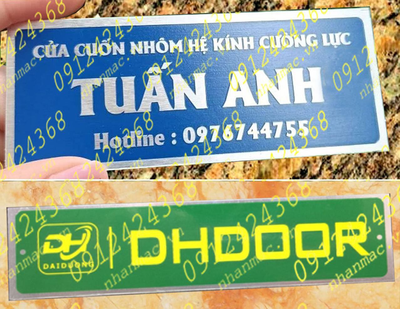 TCTH9- Tem nhãn mác cửa cuốn cửa kính- thủy lực- nhôm hệ giúp sản phẩm rất sang trọng