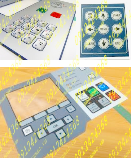 TDCP8- Tấm dán đồ họa che phủ mặt hiển thị phím bấm điều khiển thiết bị đa dạng màu sắc và họa tiết