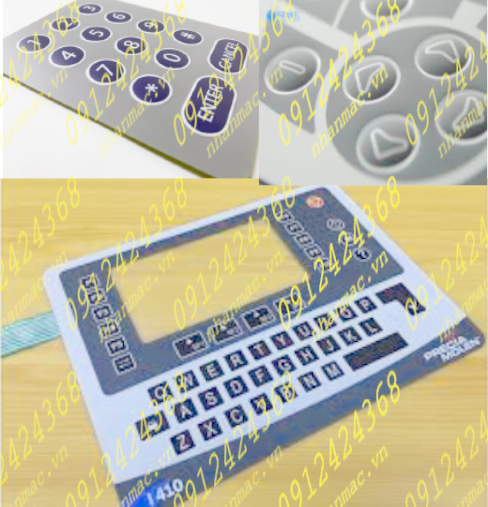 TDCP9- Tấm dán đồ họa che phủ mặt hiển thị phím bấm điều khiển thiết bị thường được SD trong TB y tế