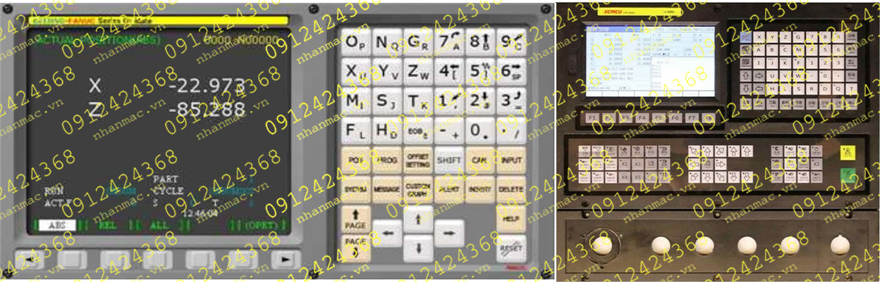 TND1- Các thiết bị CNC sd Tem nhan mac Decal nhân nut nôi lam ban phim bâm bang điêu khiên