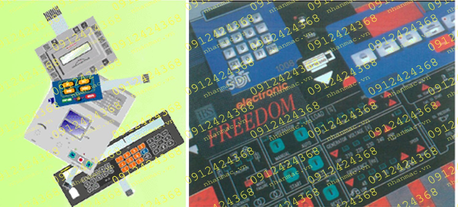 TND21- Tem nhan mac Decal nhân nut nôi lam ban phim bâm bang điêu khiên làm phím bấm Máy in