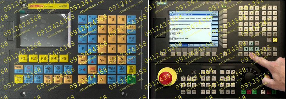 TND23- Tem nhan mac Decal nhân nut nôi lam ban phim bâm bang điêu khiên bao kín trung tâm điều khiển