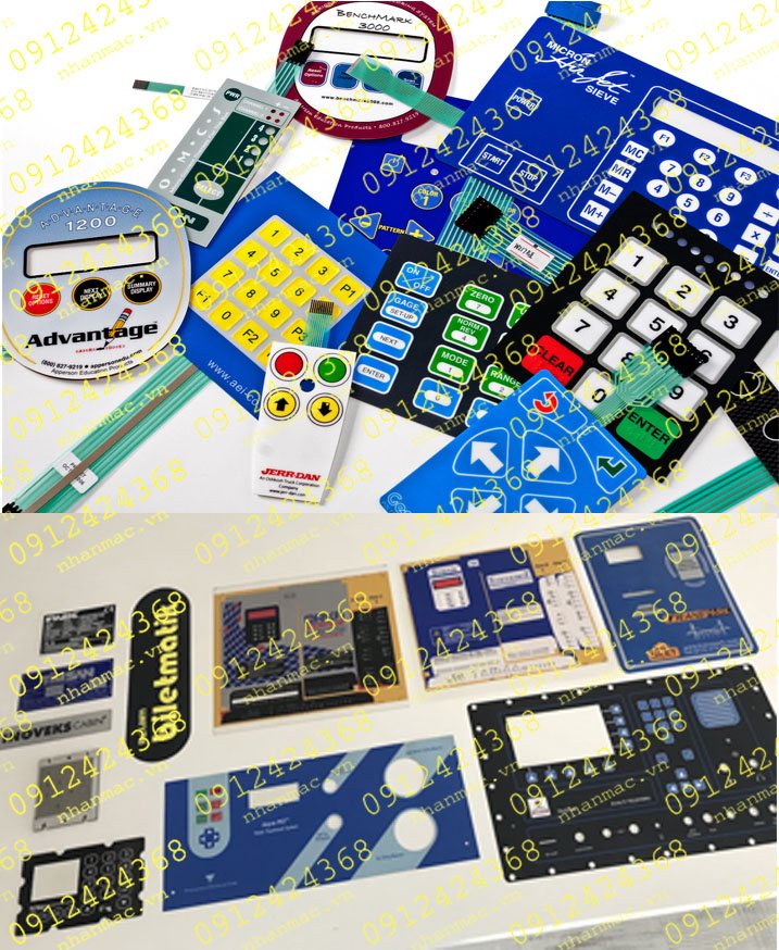 TND6- Tem nhan mac Decal nhân nut nôi lam ban phim bâm bang điêu khiên thể hiện được nhiều ND