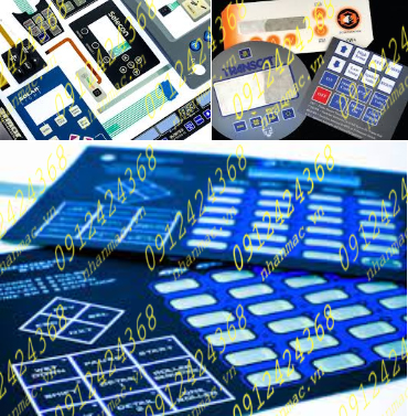 TPGO21- Tấm phủ đồ họa Keypad Graphic Overlay bộ điều khiển điện tử dạng truyền thống 